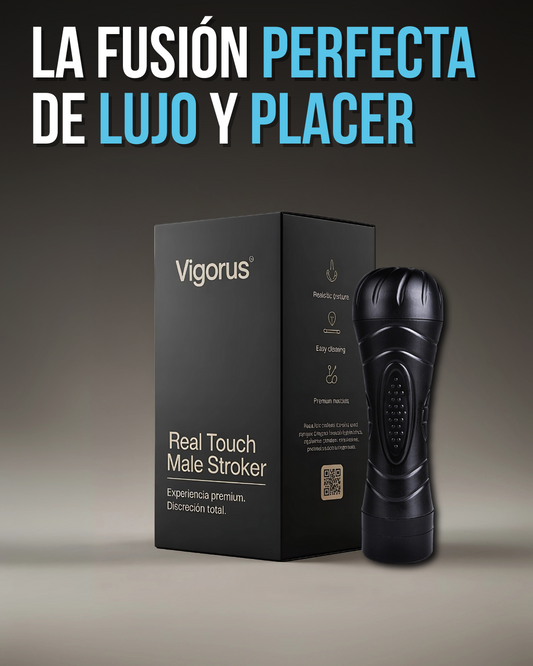 Vigorus® – Masturbador masculino vaginal premium 25 cm